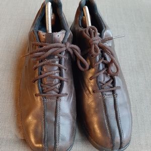 TIMBERLAND CHOCOLATE BROWN LEATHER SHOES SIZE 10M